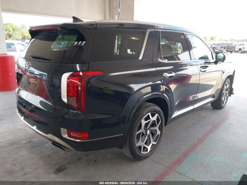 Vin: km8r74he7nu358346, lot: 45782880, hyundai palisade calligraphy 20224