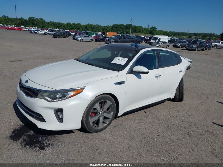 Vin: 5xxgw4l25jg202835, lot: 45782886, kia optima sx turbo 20182
