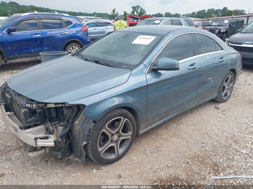 Vin: wddsj4ebxen047589, lot: 45782893, mercedes-benz cla 250 20142