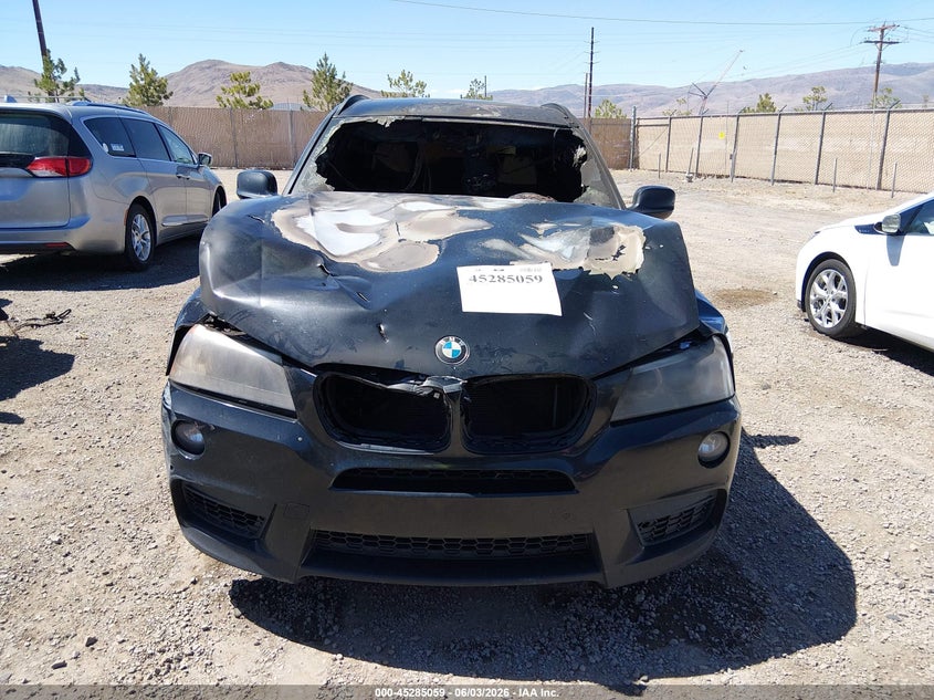 2013 BMW X3 xDrive35I VIN: 5UXWX7C50DL978376 Lot: 45285059