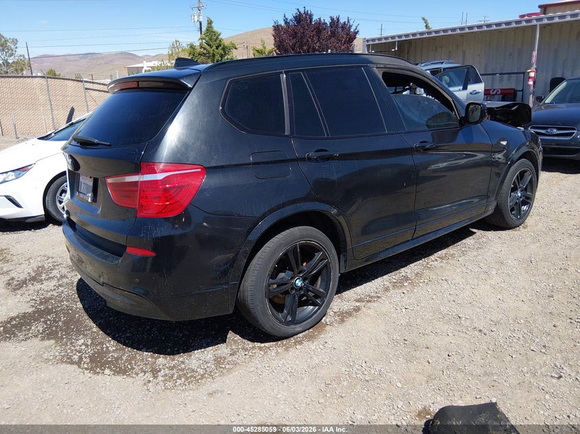 Vin: 5uxwx7c50dl978376, lot: 45782895, bmw x3 xdrive35i 20134