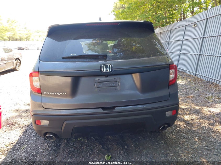 2021 Honda Passport Awd Ex-L VIN: 5FNYF8H54MB043117 Lot: 45285068