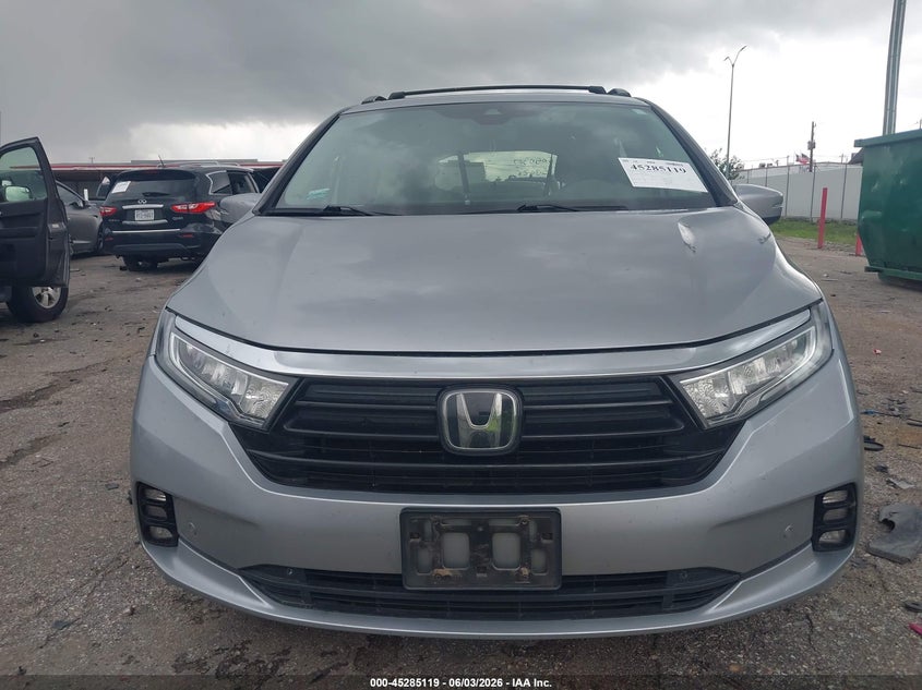 2022 Honda Odyssey Touring VIN: 5FNRL6H89NB040050 Lot: 45285119