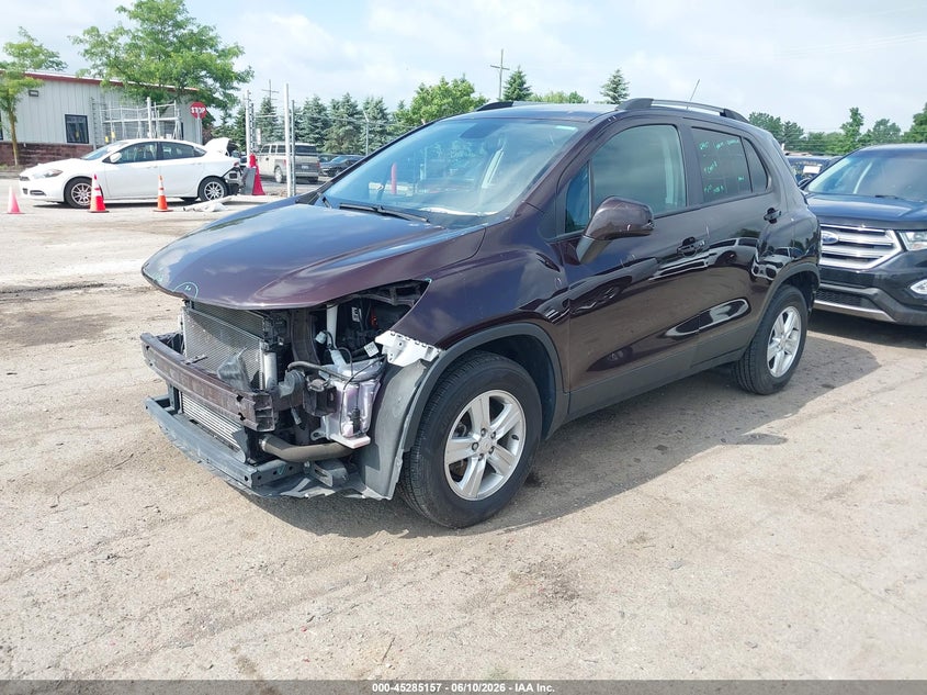 2021 CHEVROLET TRAX 1.4L I-4 DOHC, VVT, (VIN: KL7CJPSB9MB340725