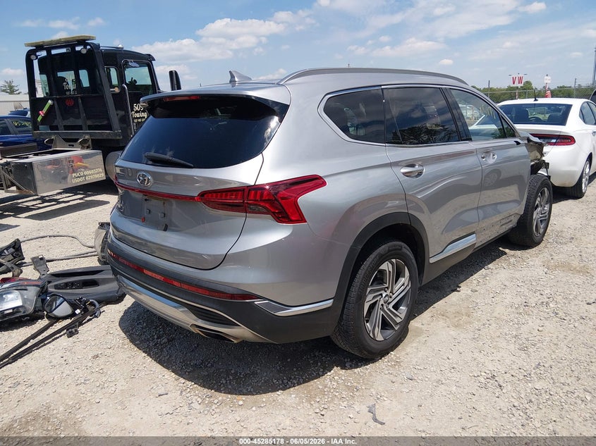 Vin: 5nms24aj6mh308300, lot: 45783014, hyundai santa fe sel 20214