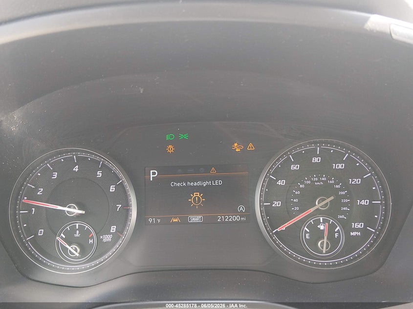 2021 HYUNDAI SANTA FE 2.5L I-4 DI, DOHC, V(VIN: 5NMS24AJ6MH308300
