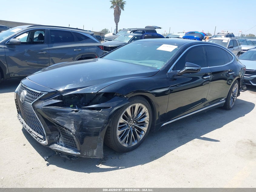 Vin: jthby1ff5k5005427, lot: 45783033, lexus ls 500h 20192