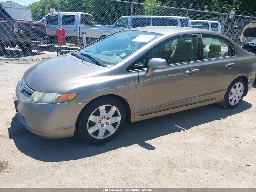 2HGFA16568H316706 2008 Honda Civic Lx photo 1