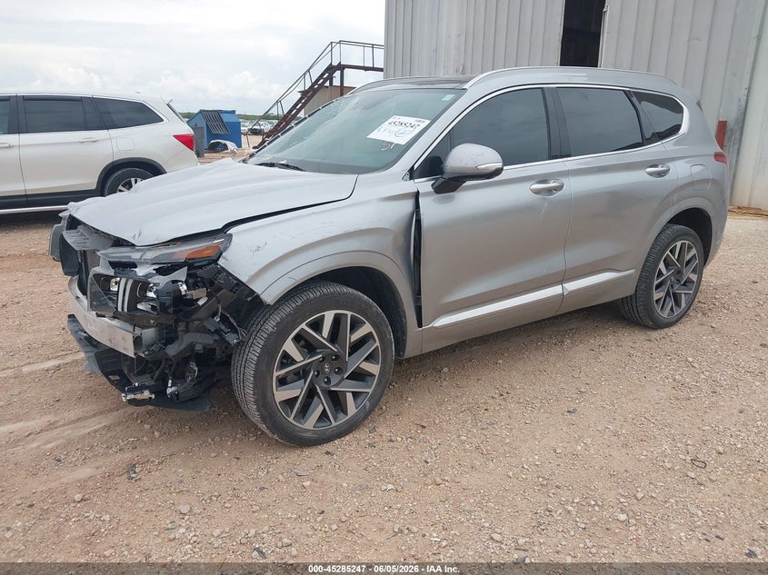 2022 HYUNDAI SANTA FE 2.5L I-4 DI, DOHC, V(VIN: 5NMS5DAL8NH460038