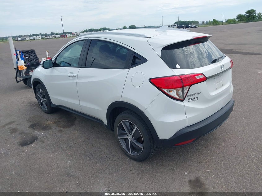 Vin: 3czru6h54mm737293, lot: 45783102, honda hr-v awd ex 20213