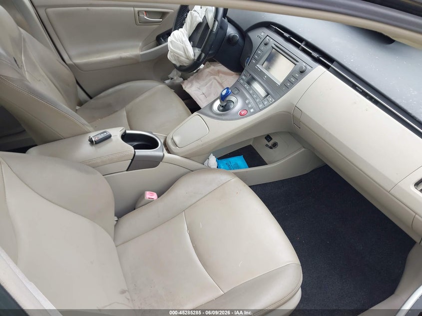 2012 TOYOTA PRIUS HATCHBACK 1.8L I-4 DOHC, VVT, 98HP