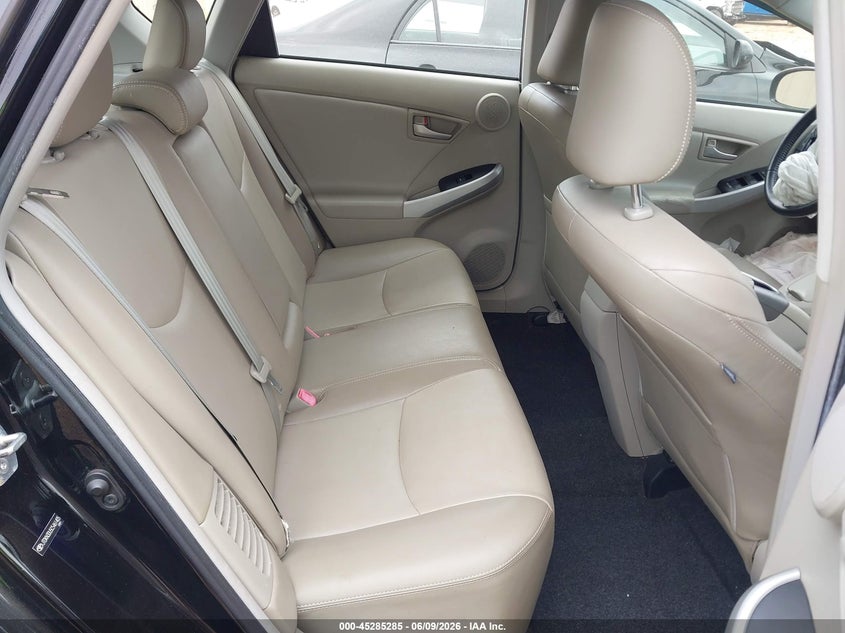 2012 TOYOTA PRIUS HATCHBACK 1.8L I-4 DOHC, VVT, 98HP