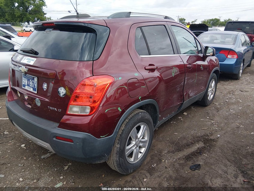 Vin: 3gncjlsbxgl244947, lot: 45783137, chevrolet trax lt 20164