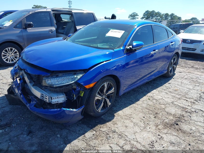 Vin: 2hgfc1f93hh654321, lot: 45783143, honda civic touring 20172