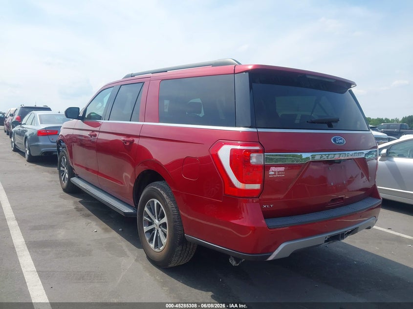 Vin: 1fmjk1jt3kea05143, lot: 45783144, ford expedition max xlt 20193