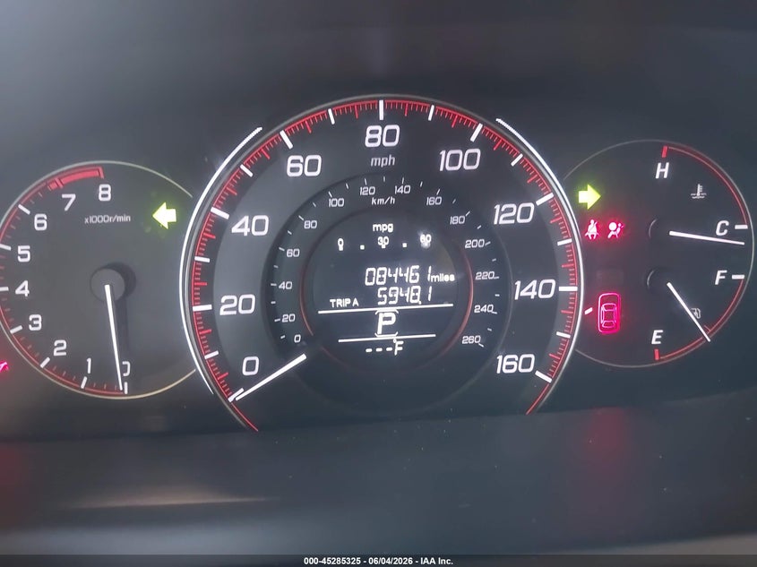 2014 HONDA ACCORD auction photo 7