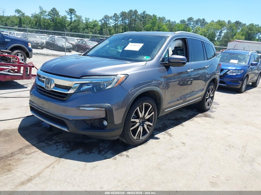 Vin: 5fnyf5h69kb043621, lot: 45783175, honda pilot touring 20192