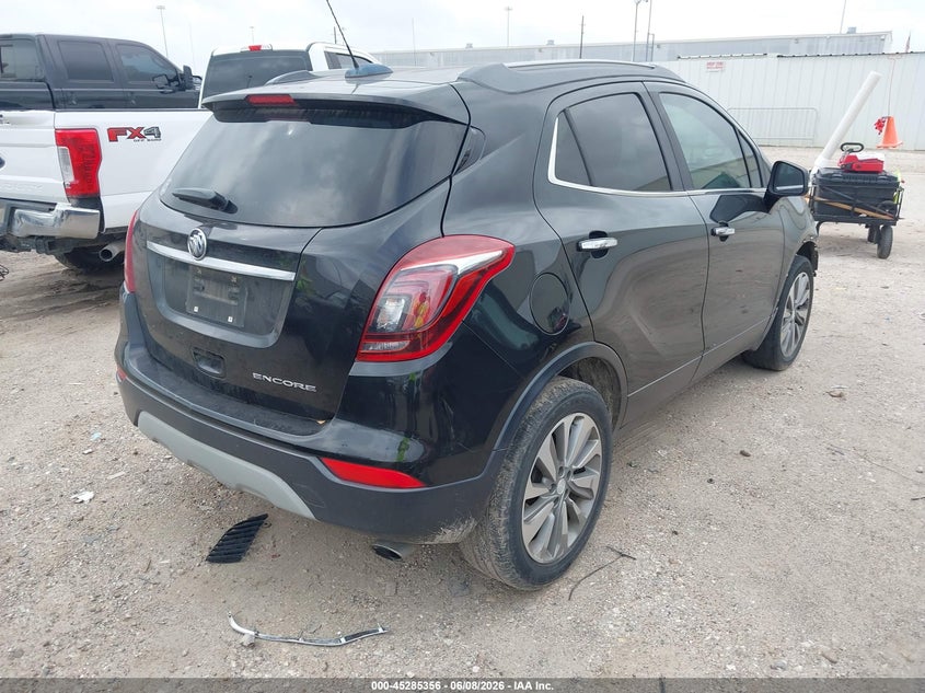 Vin: kl4cjasbxkb719904, lot: 45783192, buick encore fwd preferred 20194