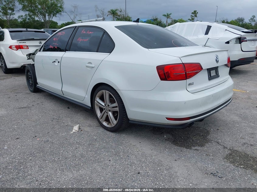 Vin: 3vw4t7aj2gm398518, lot: 45783203, volkswagen jetta 2.0t gli sel 20163