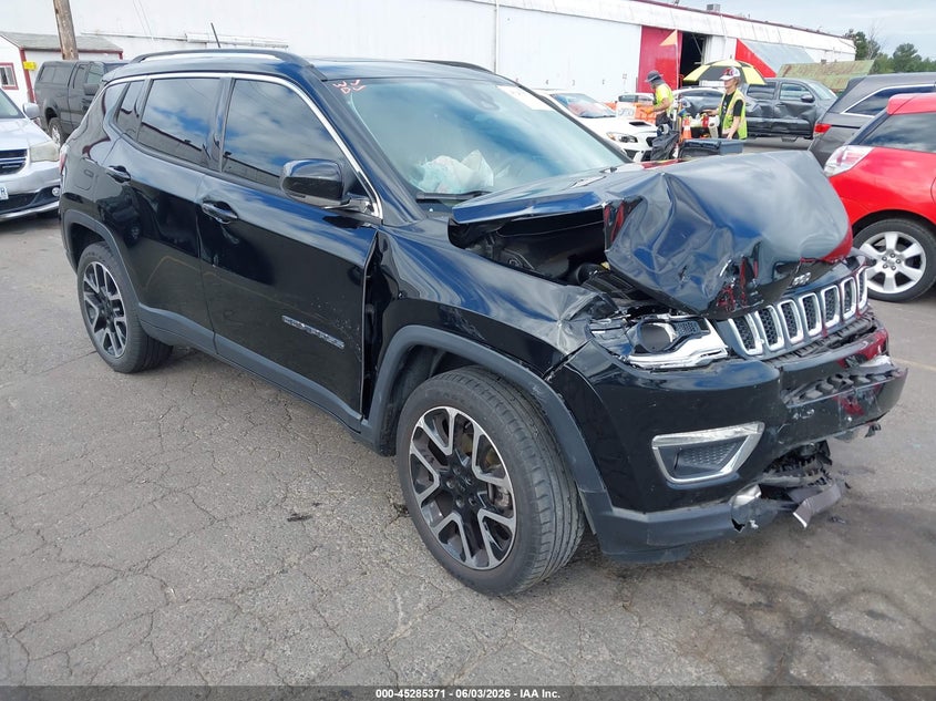 Vin: 3c4njccb7jt122666, lot: 45783207, jeep compass limited fwd 2018 img_1