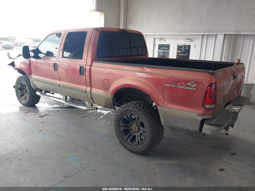 2003 Ford F-250 Lariat/Xl/Xlt VIN: 1FTNW21F83EA13606 Lot: 45285416
