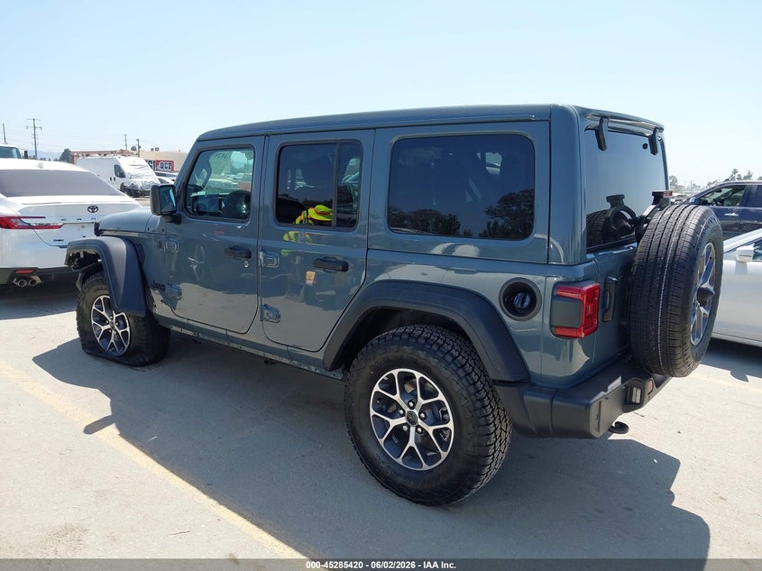 Vin: 1c4pjxdg3sw659962, lot: 45783256, jeep wrangler 4-door summit 4x4 20253