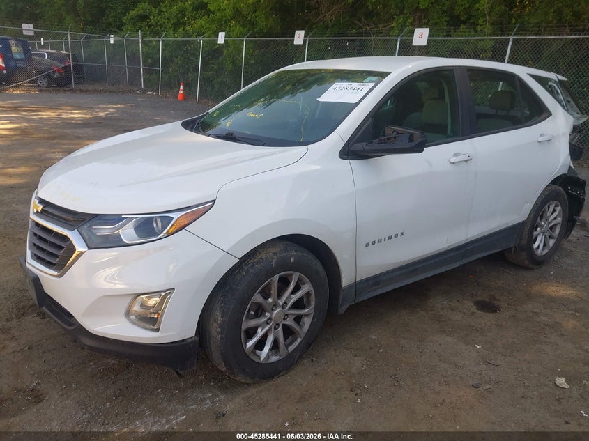 Vin: 3gnaxhev8ls727863, lot: 45783277, chevrolet equinox fwd ls 20202