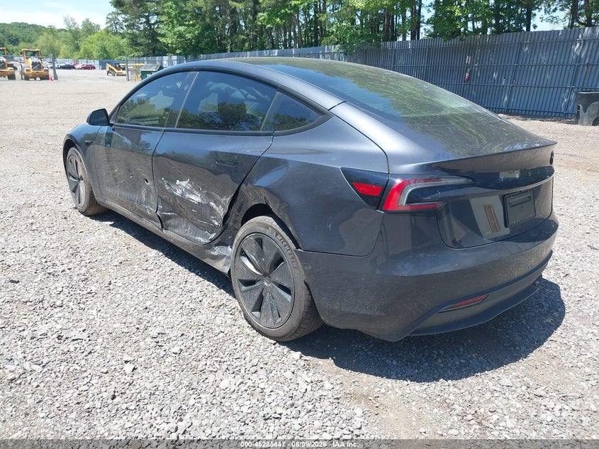 2025 TESLA MODEL 3 ELECTRIC(VIN: 5YJ3E1EA6SF041713