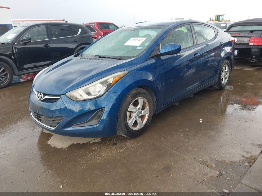 2014 Hyundai Elantra Se KMHDH4AE0EU199431 photo 1