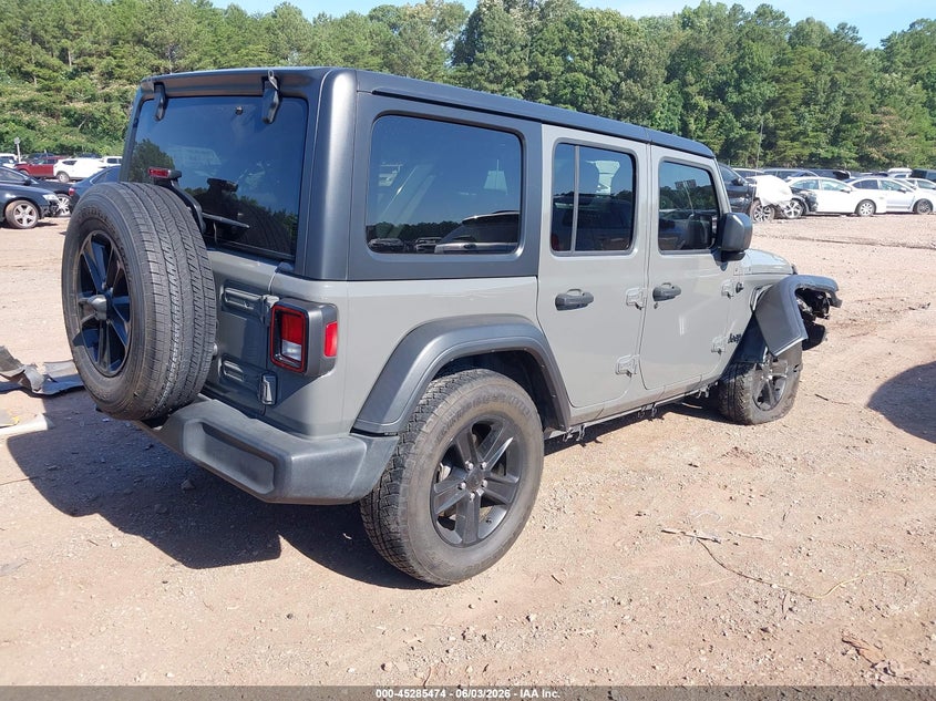 Vin: 1c4hjxdg1lw171518, lot: 45783310, jeep wrangler unlimited sport altitude 4x4 20204