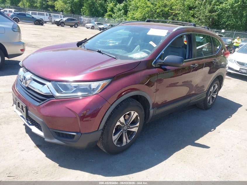 Vin: 2hkrw6h37hh206244, lot: 45783320, honda cr-v lx 20172