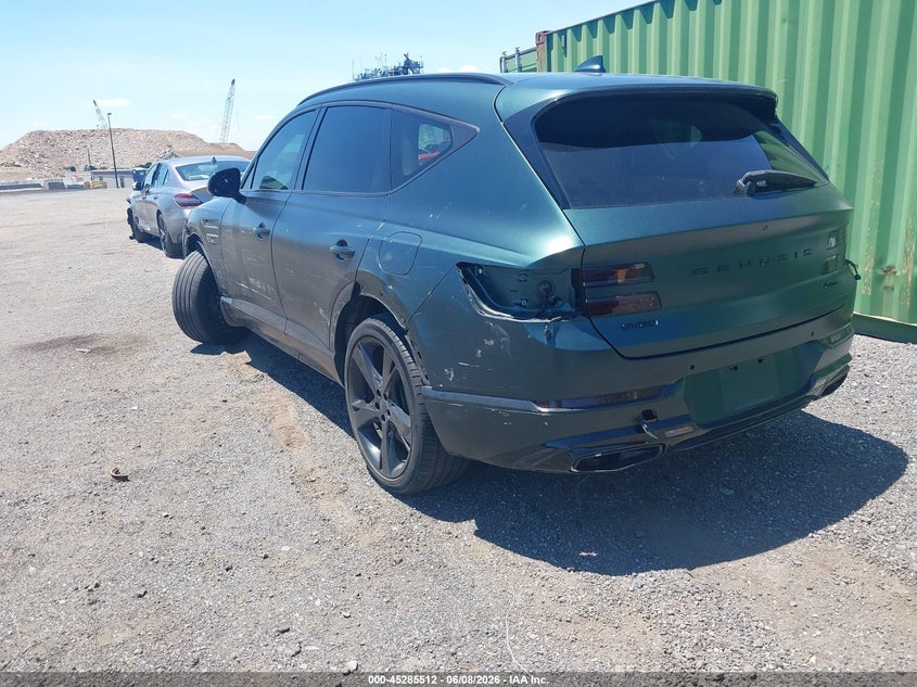 Vin: kmuhcescxpu127143, lot: 45783348, genesis gv80 3.5t awd 20233