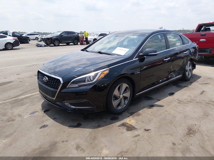 Vin: kmhe34l1xha044789, lot: 45783354, hyundai sonata hybrid limited 20172