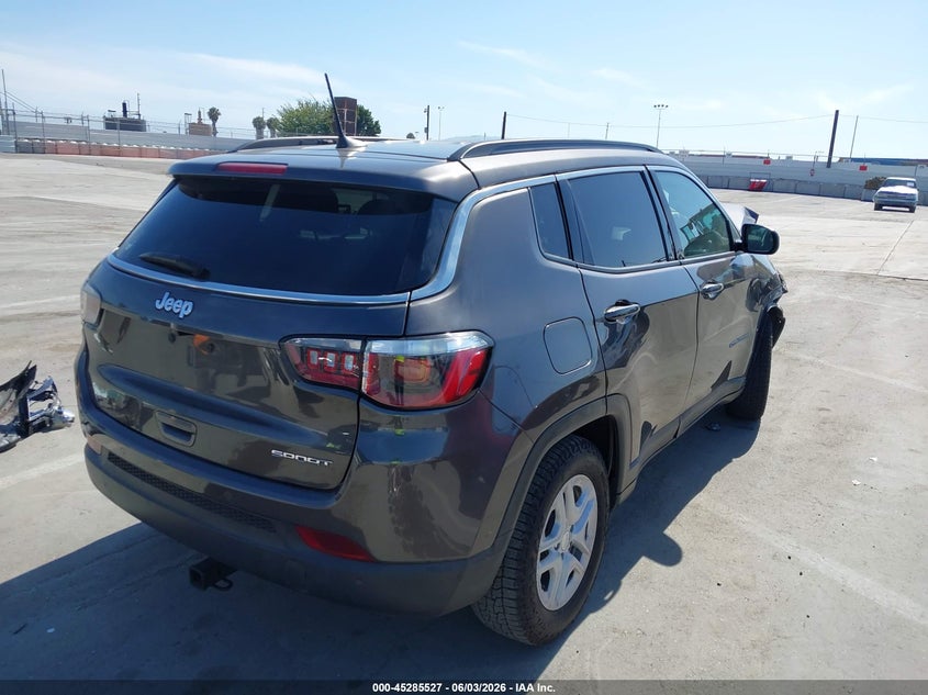 Vin: 3c4njcab3lt169893, lot: 45783363, jeep compass sport fwd 20204