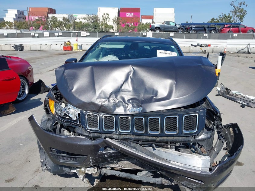 2020 Jeep Compass Sport Fwd VIN: 3C4NJCAB3LT169893 Lot: 45285527