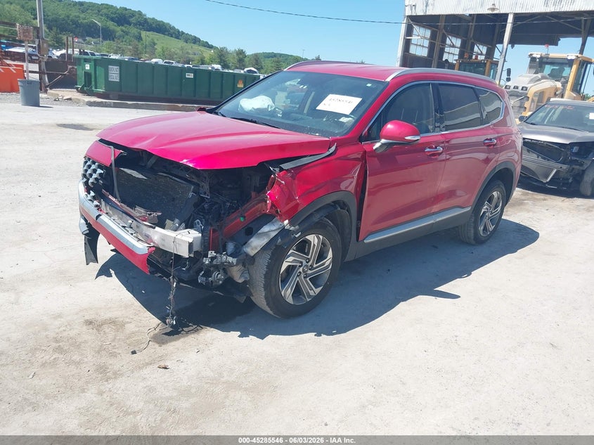 Vin: 5nms6daj4nh402424, lot: 45783382, hyundai santa fe sel 20222