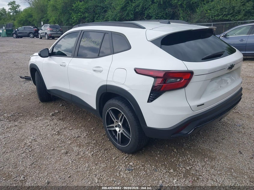 Vin: kl77lje27rc079827, lot: 45783399, chevrolet trax fwd 2rs 20243