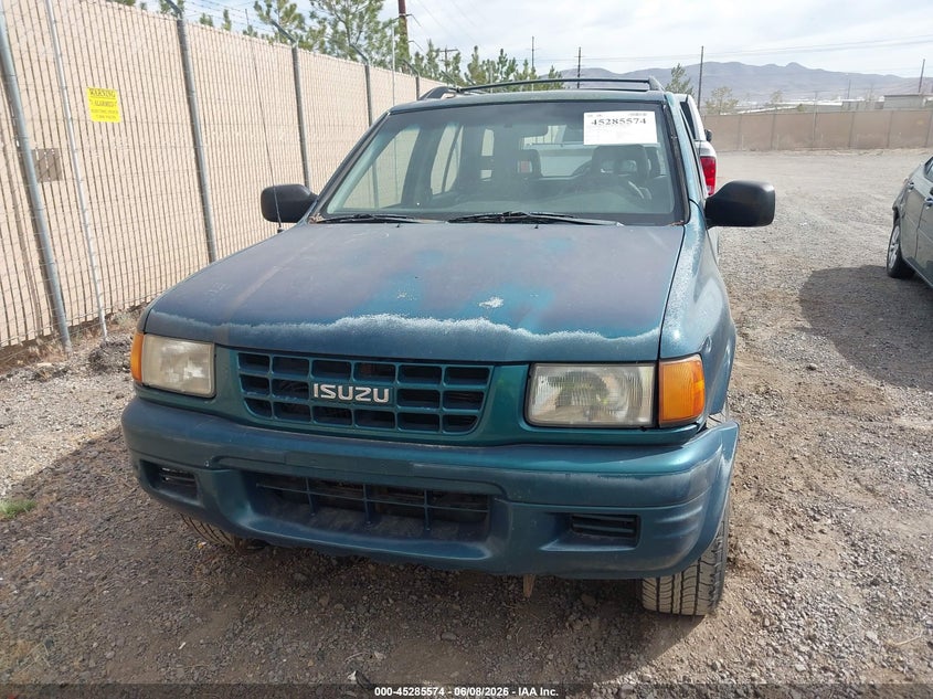 1999 Isuzu Rodeo Ls/Lse/S VIN: 4S2CM58W7X4349980 Lot: 45285574