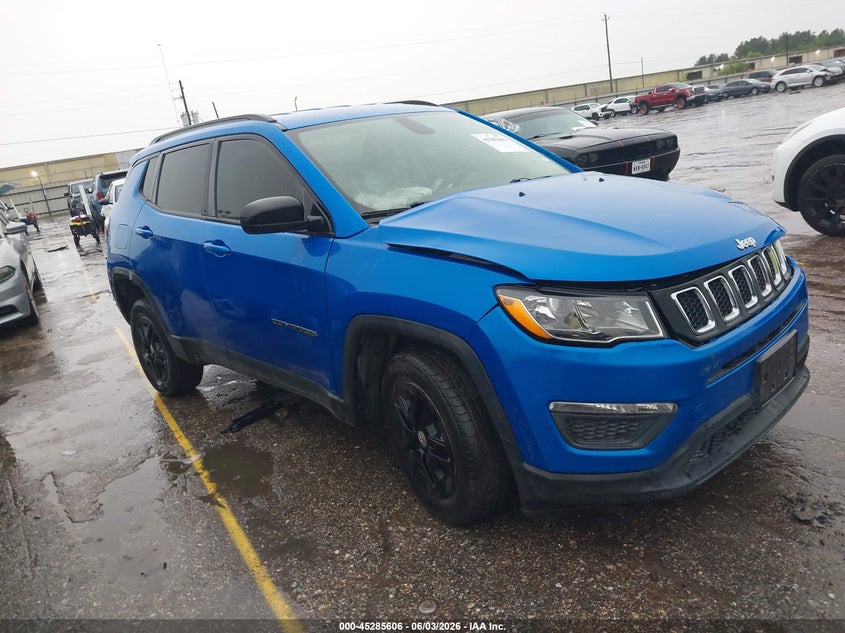 Vin: 3c4njdab8jt248799, lot: 45783442, jeep compass sport 4x4 2018 img_1