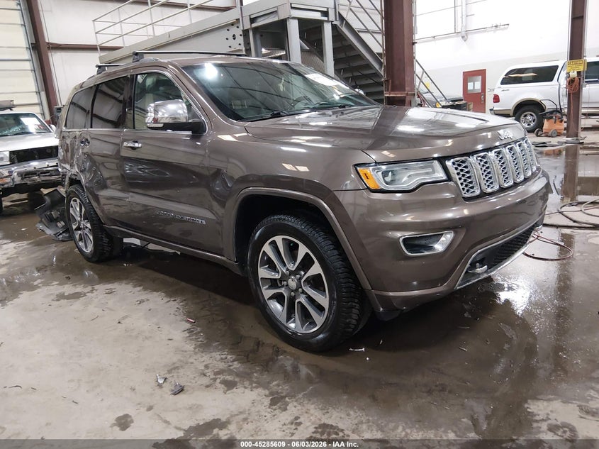 Vin: 1c4rjfcg8hc738428, lot: 45783445, jeep grand cherokee overland 4x4 2017 img_1