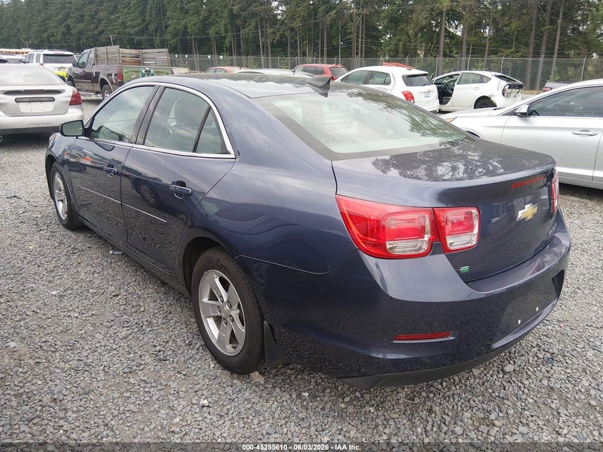 Vin: 1g11b5sl8ff256811, lot: 45783446, chevrolet malibu ls 20153