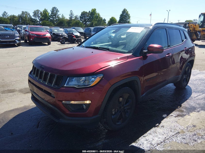 Vin: 3c4njcbb4mt604131, lot: 45783447, jeep compass altitude fwd 20212