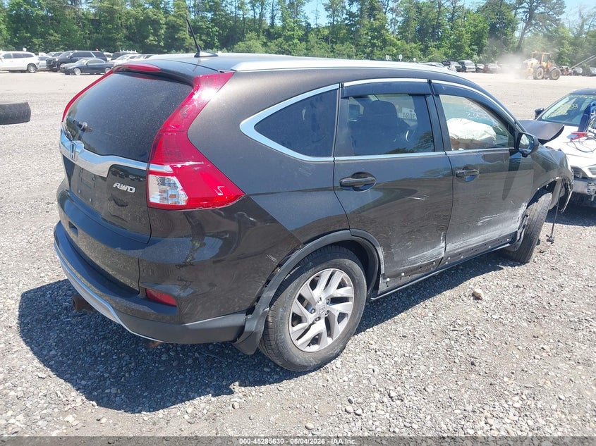 Vin: 2hkrm4h72fh624267, lot: 45783466, honda cr-v ex-l 20154