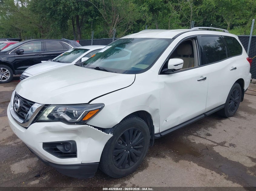 Vin: 5n1dr2mm7hc644830, lot: 45783485, nissan pathfinder s 20172