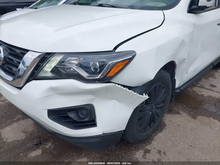 2017 Nissan Pathfinder S VIN: 5N1DR2MM7HC644830 Lot: 45285648