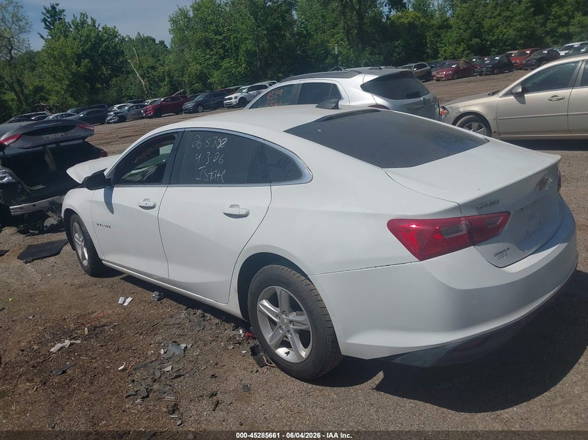Vin: 1g1zb5st0kf143612, lot: 45783496, chevrolet malibu 1ls 20193