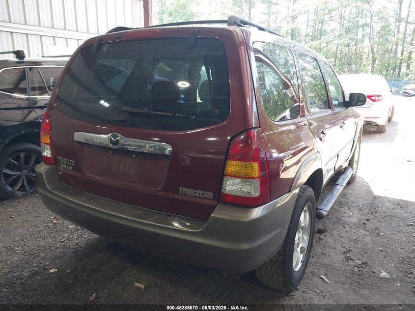 2003 Mazda Tribute Es V6 VIN: 4F2CZ061X3KM22501 Lot: 45285670