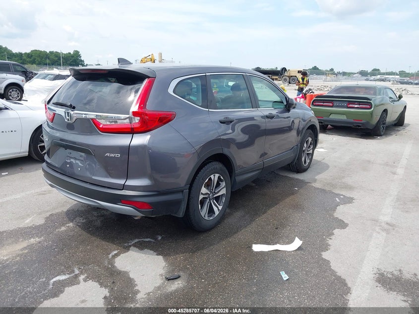 Vin: 5j6rw6h39jl003013, lot: 45783543, honda cr-v lx 20184
