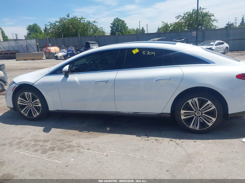 2022 Mercedes-Benz Eqs 450+ VIN: W1KCG2DB1NA003206 Lot: 45285709