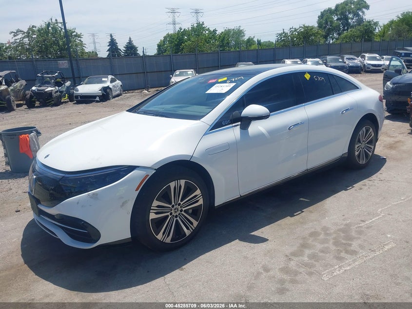Vin: w1kcg2db1na003206, lot: 45783545, mercedes-benz eqs 450+ 20222
